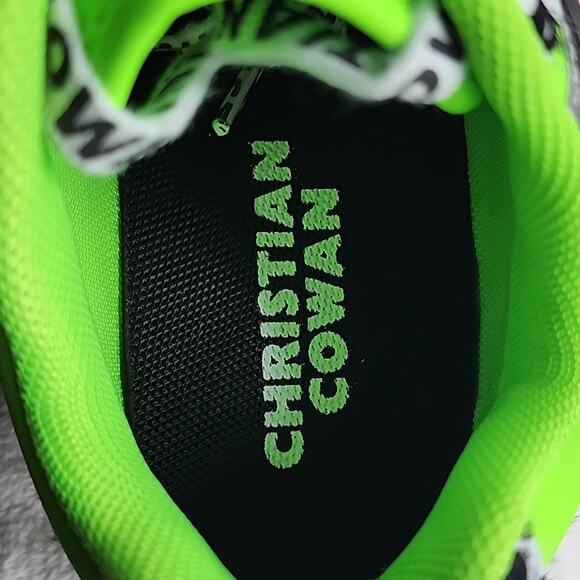 ASOS DESIGN × CHRISTIAN COWAN CHUNKY TRAINERS LADIES 6 NEON GREEN REFLECTIVE - Picture 6 of 16